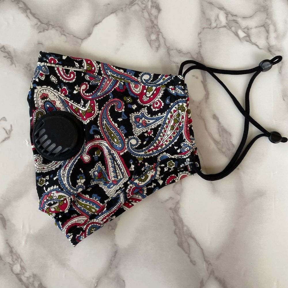 Ethnic Paisley Print Anti-Dust Ear Loop Face Mask